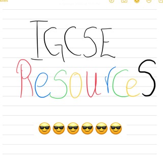 Telegram profile photo for IGCSE resources