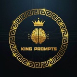 Telegram profile photo for King Prompts 👑