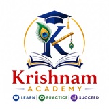 Telegram profile photo for Krishnam Academy👨🏫