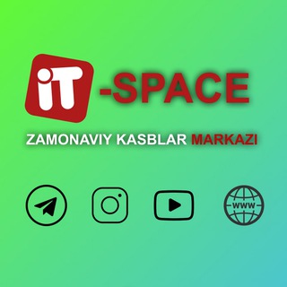 Telegram profile photo for "IT-SPACE" o'quv markazi