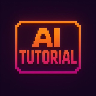 Telegram profile photo for AI TUTORIAL • WALLART™
