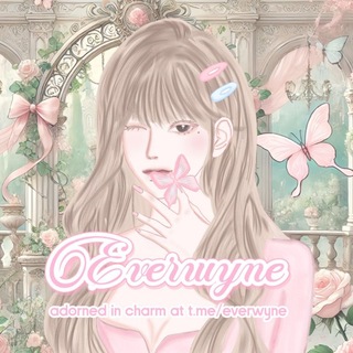 Telegram profile photo for everwyne's. ୨୧ 🐩🪷
