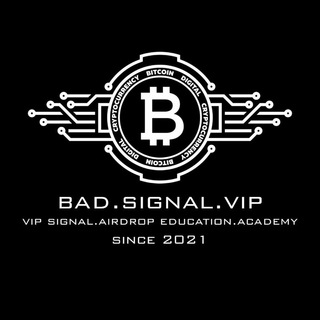 Telegram profile photo for BAD SIGNAL CRYPTO