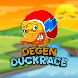 Telegram profile photo for DegenDuckRace.io - $QUACK