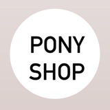 Telegram profile photo for Pony shop