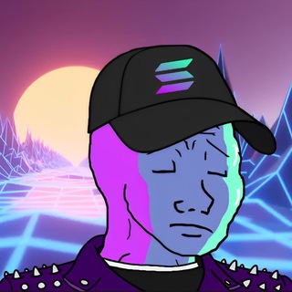 Telegram profile photo for $WOJAK on Solana | Portal