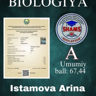 Telegram profile photo for SHAMS portfoliosi