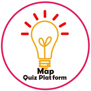 Telegram profile photo for MAP QUIZ PLATFORM