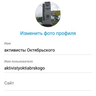 Telegram profile photo for Активисты Октябрьского(Островцы, Томилино)