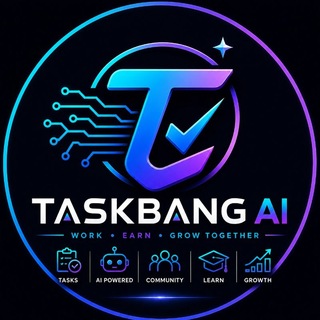 Telegram profile photo for TaskBang AI Official