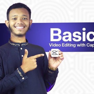 Telegram profile photo for Basic Video Editing with Capcut