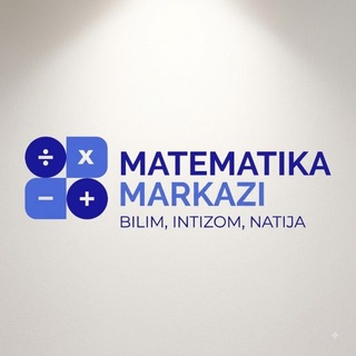 Telegram profile photo for Matematika markazi | Samarqand