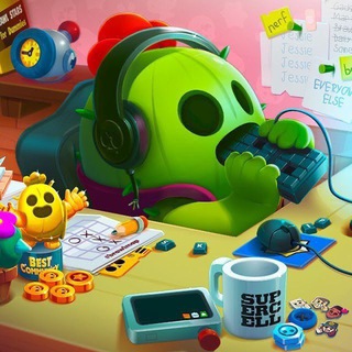 Telegram group profile photo for Чат по бравл старс, взаимной подписке общение, беседа, продажа.