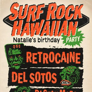 Telegram profile photo for Surf Rock Party🌴