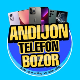Telegram profile photo for ANDIJON TELEFON BOZORI