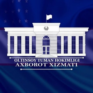 Telegram profile photo for Oltinsoy tumani hokimligi 🇺🇿