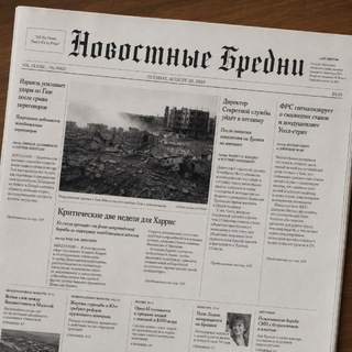 Telegram profile photo for Новостные Бредни
