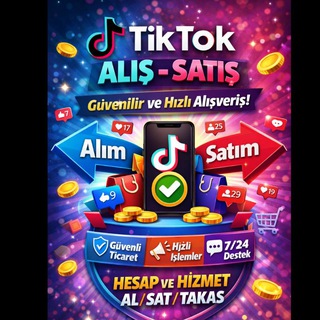 Telegram profile photo for Satılık Tiktok Sayfaları alım satım takas