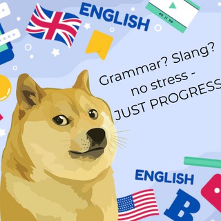 Telegram profile photo for 🇺🇸 English Slang & Grammar 🇬🇧