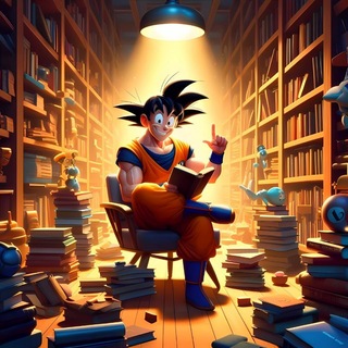 Telegram profile photo for Biblioteca do Goku