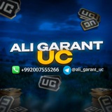 Telegram profile photo for ALI_GARANT_UC