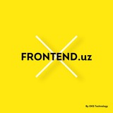 Telegram profile photo for FrontEnd.uz - All inspirations for Front End Developers