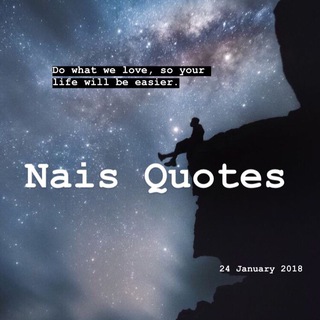 Telegram profile photo for Nais Quotes.