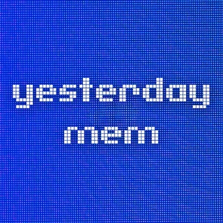 Telegram profile photo for yesterday mem