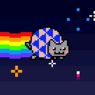 Telegram group profile photo for NEW YEAR NYAN CAT | CTO