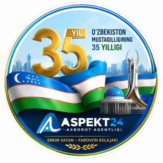 Telegram profile photo for Aspekt24 | Rasmiy kanal