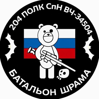 Telegram group profile photo for чат Батальона "ШРАМА" 204 полк СпН "АХМАТ"