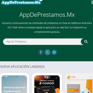 Telegram profile photo for Appdeprestamos.Mx