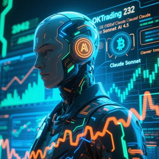 Telegram profile photo for ❇️ OKTrading 232 ❇️ Claude Sonnet AI Robot 4.5 Signal Group 🚁