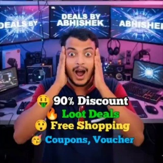 Telegram profile photo for Deals by Abhishek
