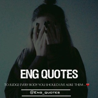 Telegram profile photo for Eng quotes💫