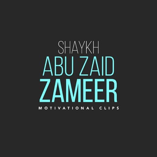 Telegram profile photo for Shaykh Abu Zaid Zameer