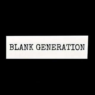 Telegram profile photo for Blank Generation