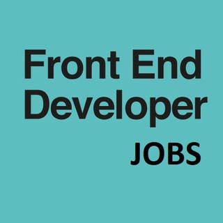 Telegram profile photo for Front-End Developer Jobs 👷🏻♂️