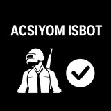 Telegram profile photo for ACSIYOM ISBOT