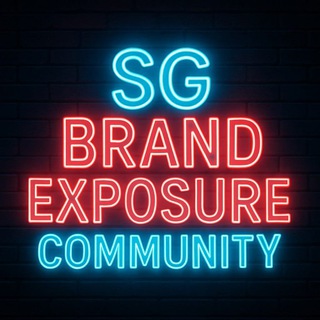 Telegram profile photo for SG BRAND EXPOSURE COMMUNITY