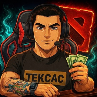 Telegram profile photo for TekcacBet 🏴☠️ Новости, прогнозы и статистика на киберспорт