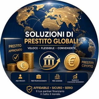 Telegram group profile photo for Prestito per dipendenti pensionati disoccupati