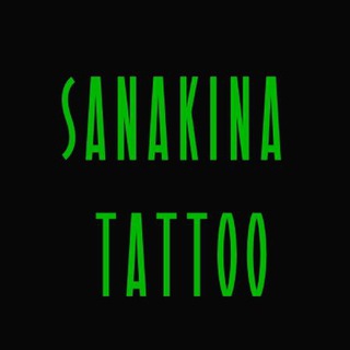 Telegram profile photo for Sanakina tattoo 💚🖤🔫