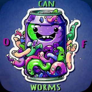 Telegram profile photo for can of worms 🪤