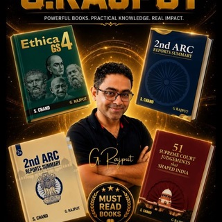 Telegram profile photo for POLITY BY G.Rajput