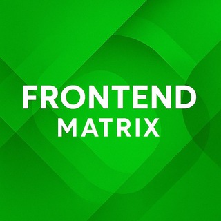 Telegram profile photo for Frontend Matrix