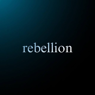 Telegram profile photo for rebellion