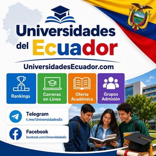 Telegram profile photo for Universidades del Ecuador