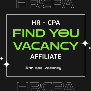 Telegram profile photo for HR - CPA/Арбитраж/iTech