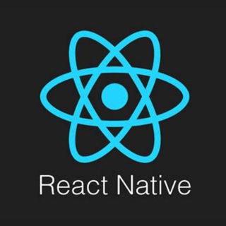 Telegram group profile photo for React Native & Expo Jobs - работа связанная с react-native